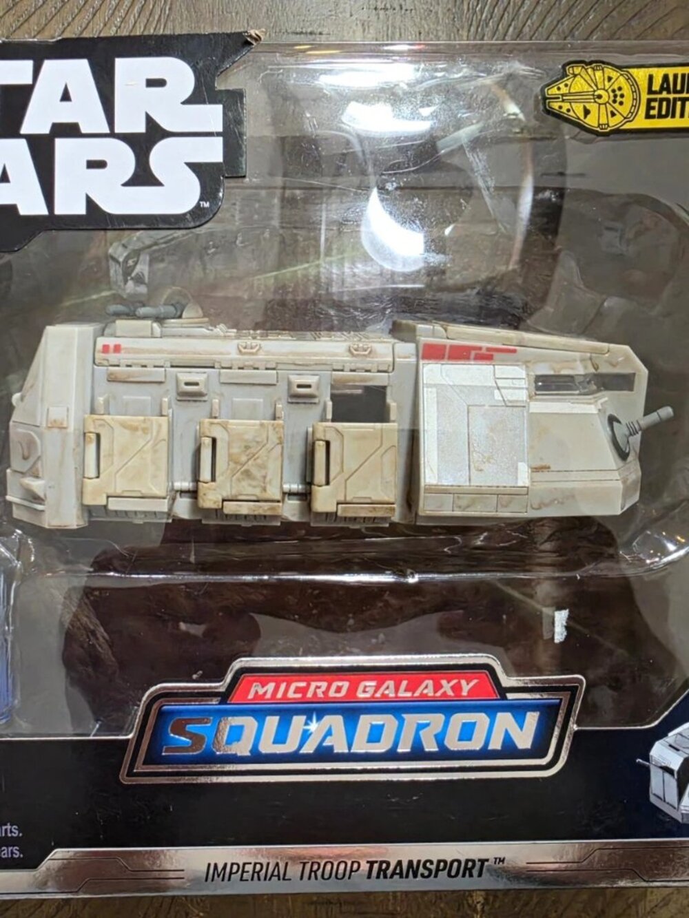 Star Wars Micro Galaxy Squadron Imperial Troop Transport #0019 Launch Edition S1